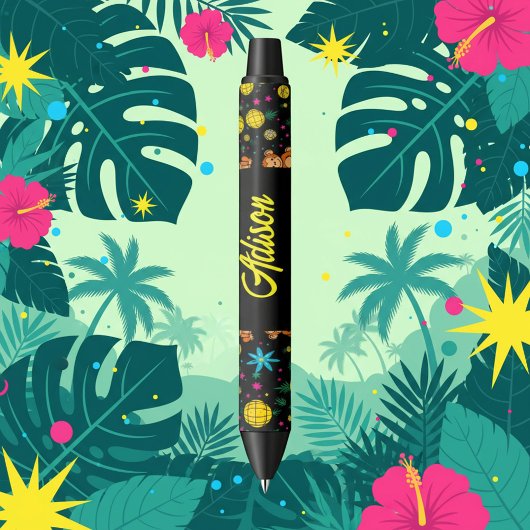 Affenbusiness-Muster Kugelschreiber