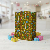 Affenbusiness-Muster Mittlere Geschenktüte