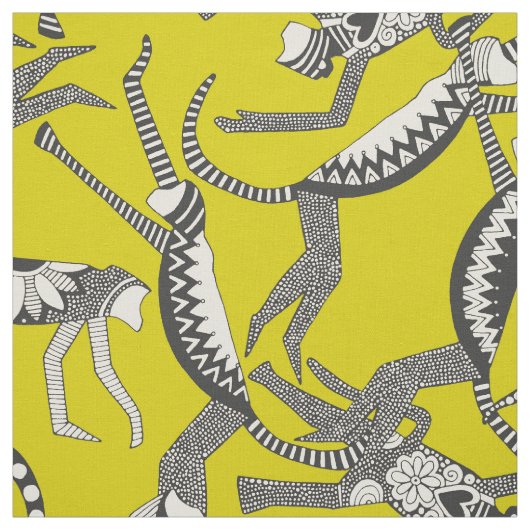 Affenchartreuse Stoff (Muster)