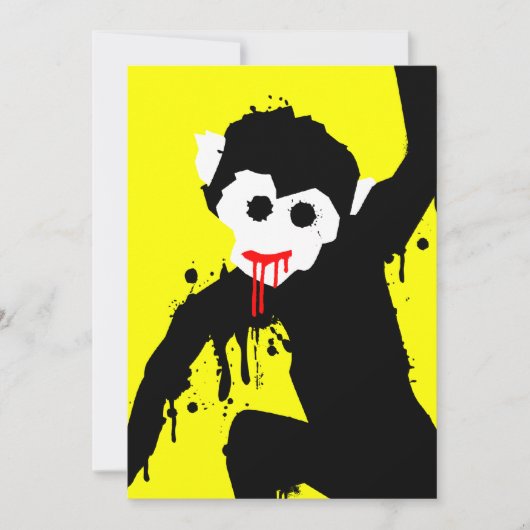 Affendripz Einladung (Vorderseite)