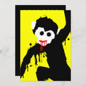 Affendripz Einladung (Vorne/Hinten)