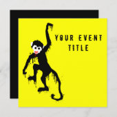 Affendripz Einladung (Vorne/Hinten)