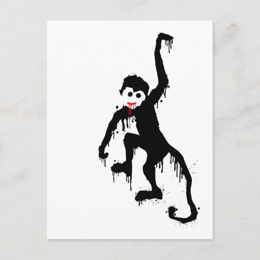 Affendripz Postkarte (Vorderseite)