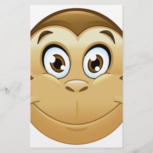 Affenemoji Briefpapier (Vorderseite)