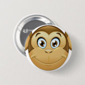 Affenemoji Button (Vorne & Hinten)