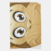 Affenemoji Handtuch (Vertikal)