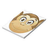 Affenemoji Notizblock (Rotiert)