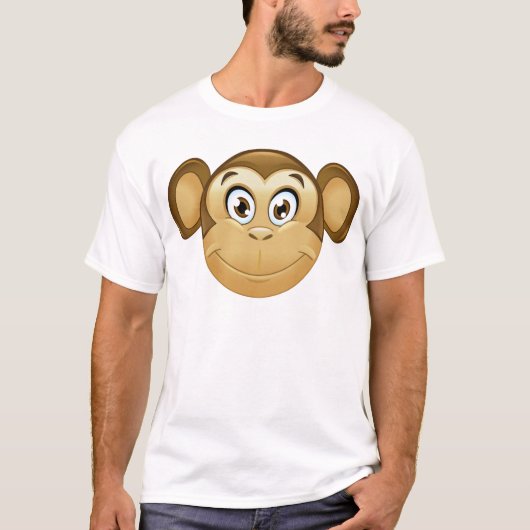 Affenemoji T-Shirt (Vorderseite)