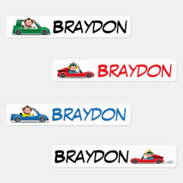 Affenfahrer Etiketten