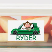 Affenfahrer Etiketten (Befestigt)