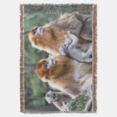 Affenfamilie Decke (Vorderseite Vertikal)