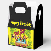 Affenfamilie Geschenkschachtel (Geöffnet)