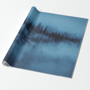 AFFENFAMILIE IN MOMENT DER RUHE GESCHENKPAPIER