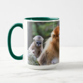 Affenfamilie Tasse (Links)