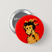 Affenfarbe Button (Vorne & Hinten)