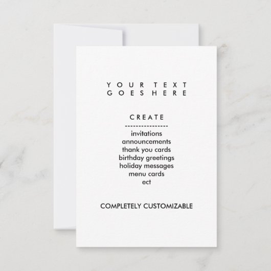 Affenfarbe Einladung (Rückseite)