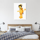 Affenfarbe Leinwanddruck (Insitu (Schlafzimmer))