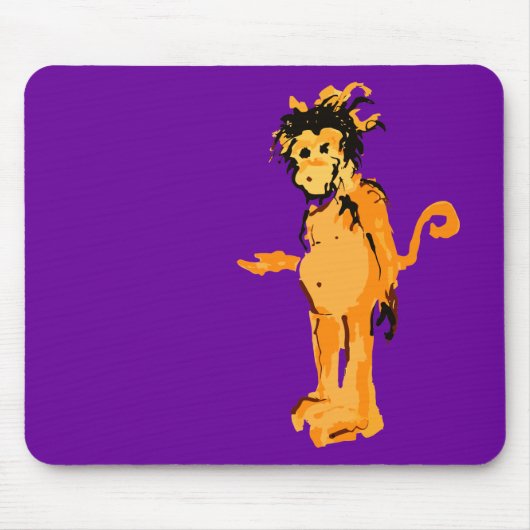Affenfarbe Mousepad (Vorne)