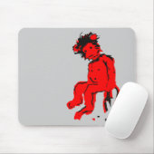 Affenfarbe Mousepad (Mit Mouse)