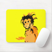 Affenfarbe Mousepad (Mit Mouse)