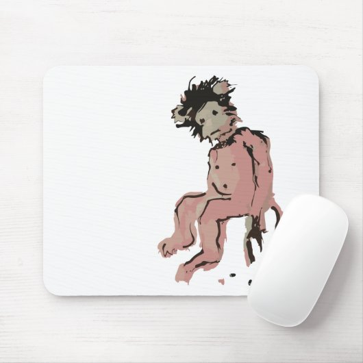 Affenfarbe Mousepad (Mit Mouse)