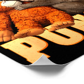 Affenfaust Team Punch  Poster (Ecke)