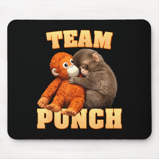 Affenfaust-Team-Schlag Mousepad (Vorne)