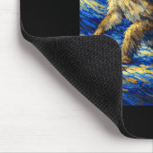 Affenfaust-Team schlägt Babyaffe Mousepad (Ecke)