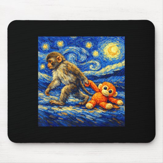 Affenfaust-Team schlägt Babyaffe Mousepad (Vorne)