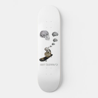 Affengehirn (weiß) skateboard