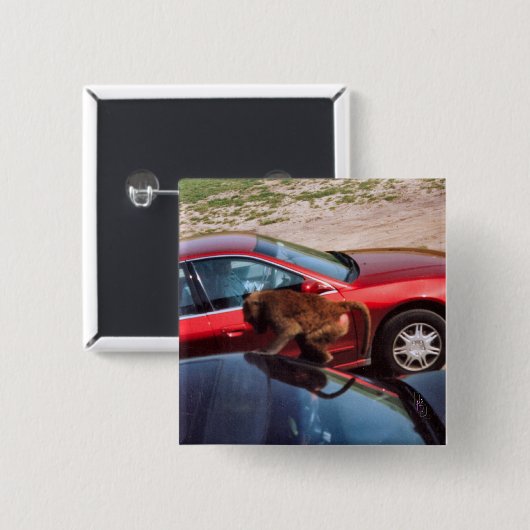 Affengeschäft Button (Vorne & Hinten)