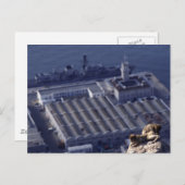 Affengeschäft in Gibraltar Postkarte (Vorne/Hinten)