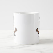 Affengeschäft Jumbo-Tasse (Vorderseite)