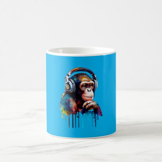 Affengeschäft Kaffeetasse (Mittel)