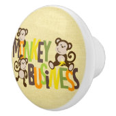 Affengeschäft Keramikknauf (Rechts)