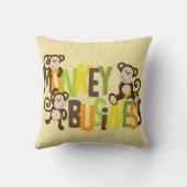 Affengeschäft Kissen (Rückseite)