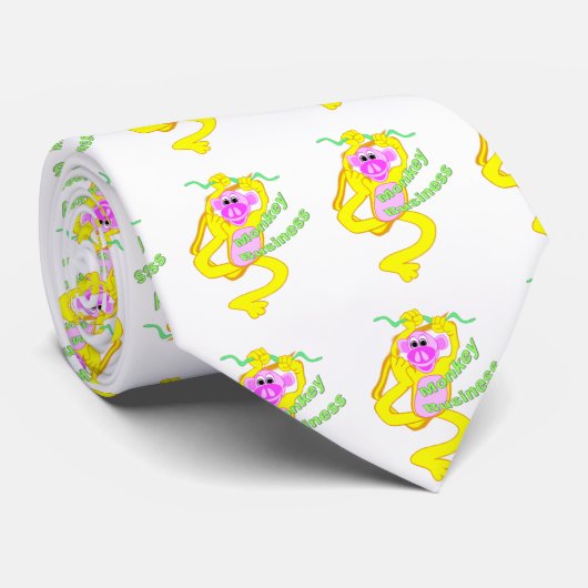 Affengeschäft Krawatte (Gerollt)