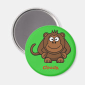 Affengeschäft Magnet (Vorderseite/Rückseite)