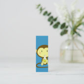 Affengeschäft - mini visitenkarte (Stehend Vorderseite)