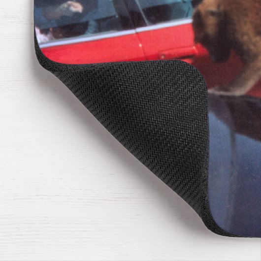 Affengeschäft Mousepad (Ecke)