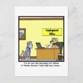 Affengeschäft Postkarte (Vorderseite)