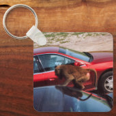 Affengeschäft Schlüsselanhänger (Vorderseite)