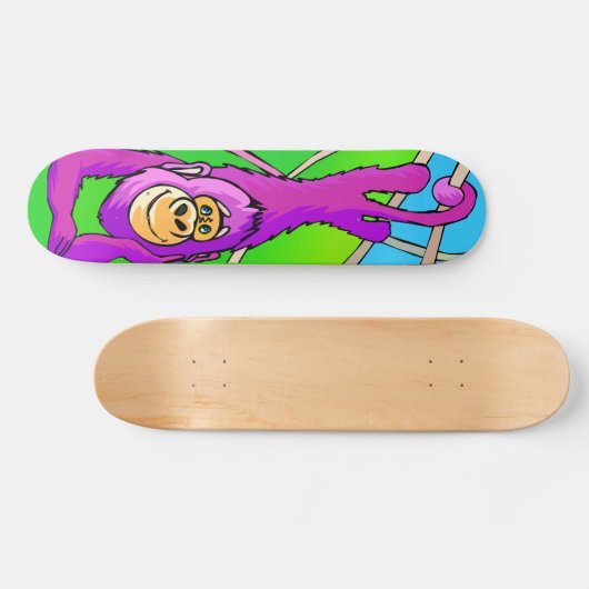 Affengeschäft Skateboard (Horizontal)