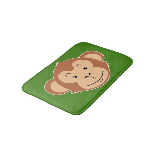 Affengesicht Badematte (Schrägansicht)