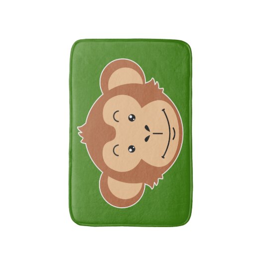 Affengesicht Badematte (Vorderseite Vertikal)