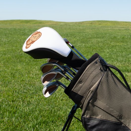 Affengesicht Golf Headcover (In SItu)
