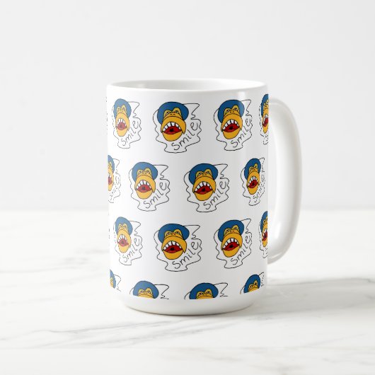 Affengesicht Kaffeetasse (VorderseiteRechts)