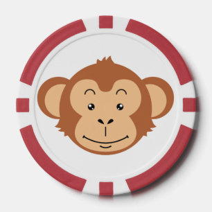 Affengesicht Pokerchips