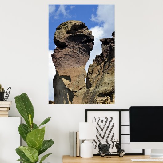 Affengesicht Poster (Heimbüro)