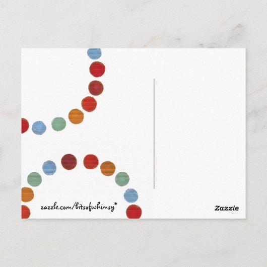 Affengesicht! Postkarte (Rückseite)